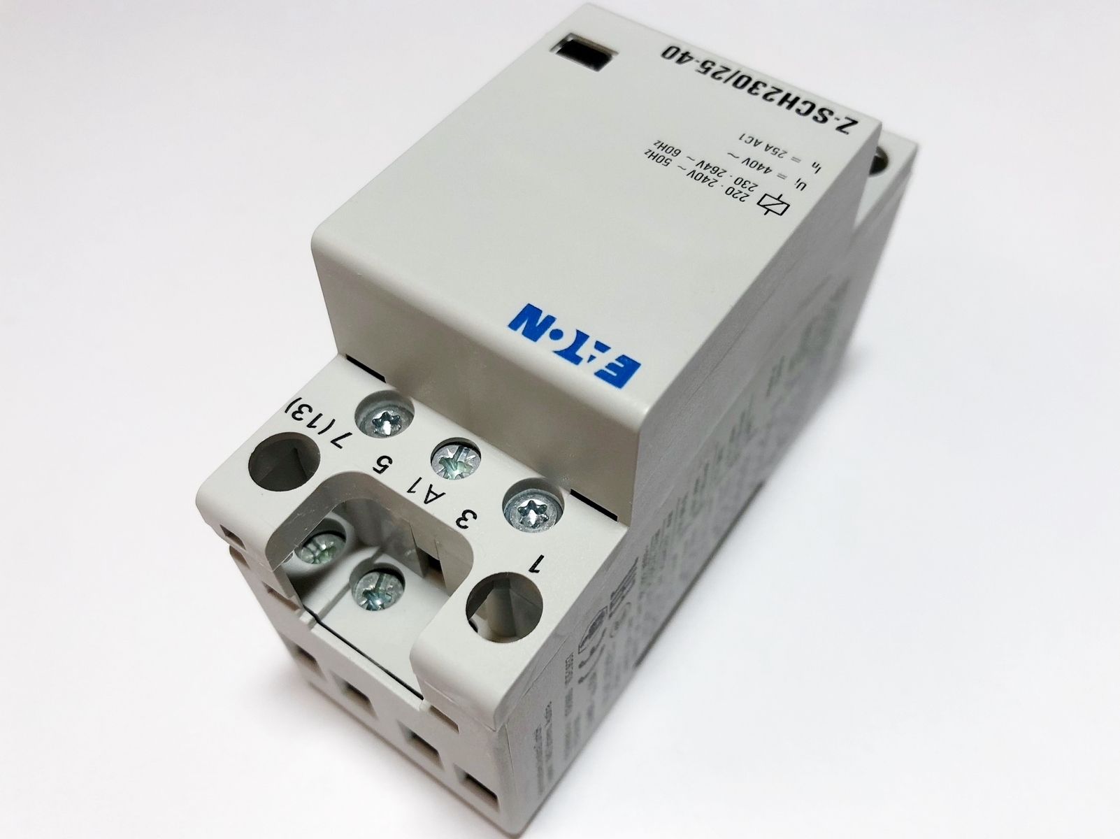 Модульный контактор 3-фазный 25A(17кВт) - 10€, Z-SCH230/25-40, Eaton .