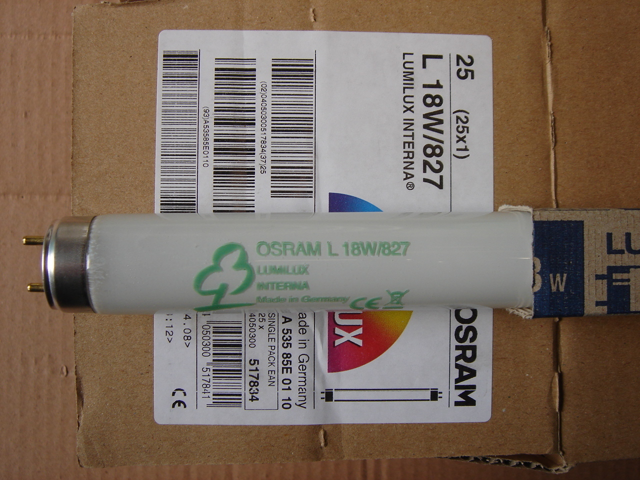 Osram 4008321581297. лампа люминесцентная l 18w/840 lumilux 18вт t8 4000к g13 смол. лампа люминесцентная 18w 840. лампа люминесцентная 18w 840. лампа люминесцентная 18w 840.