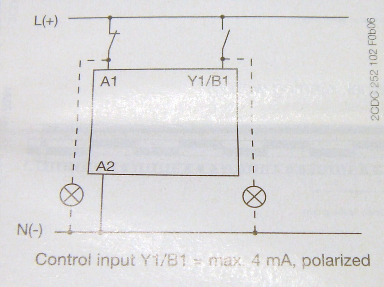 Abb e234 ct ahd схема подключения реле времени