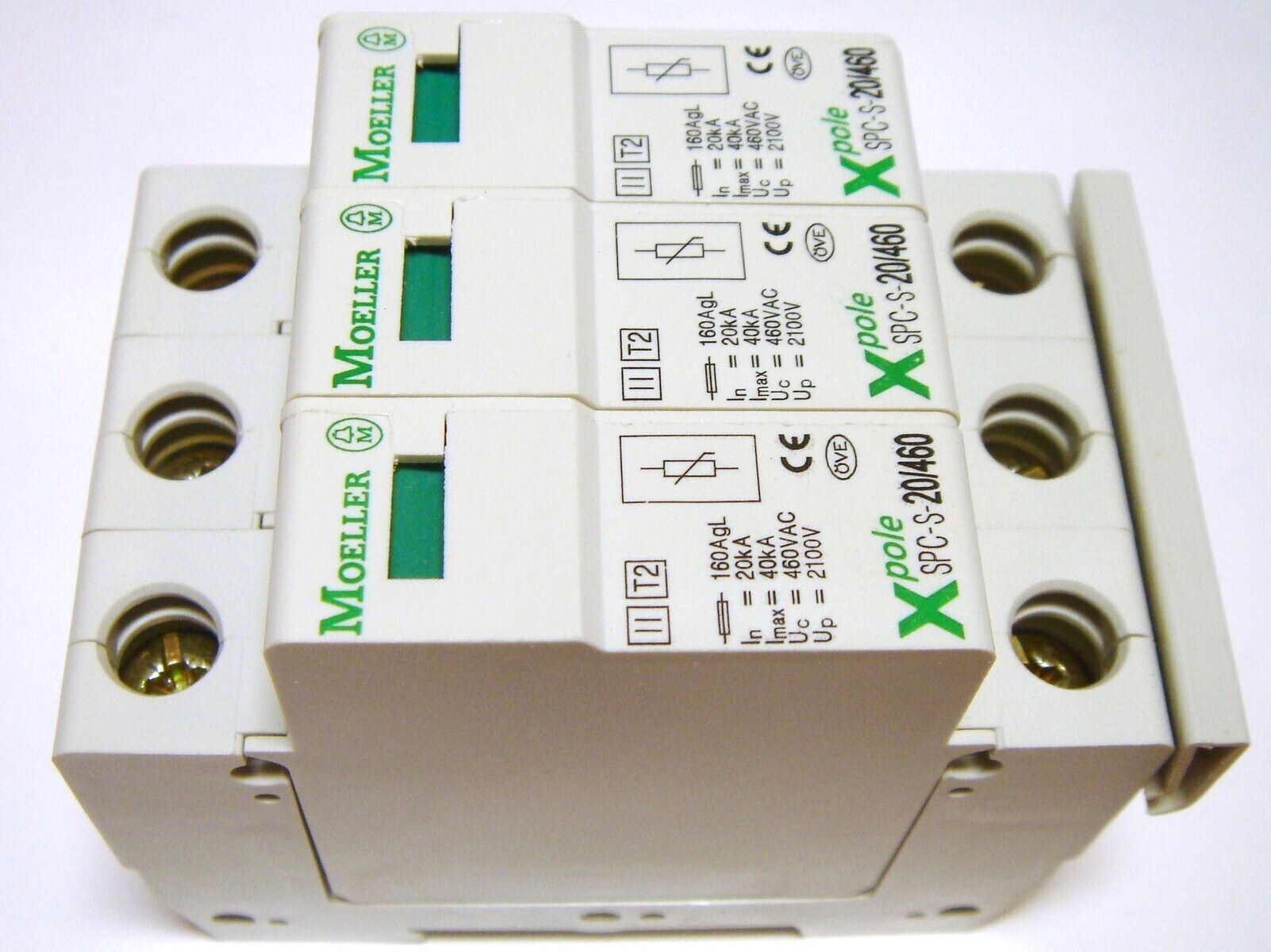 Ограничитель перенапряжения тип 2, SPC-S-20/460/3, Moeller, Eaton ...