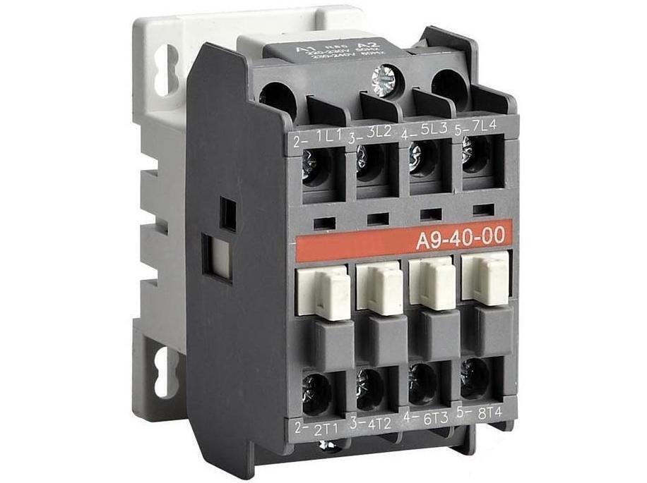 Пускатель 3 величины. ABB n22e контактор. Контактор ABB 25а. Контактор 3 фазный. Реле промежуточное ABB.