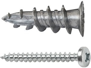 Metallist kipsplaadi tüübel koos kruviga Ø4,5x35mm, GKDZ PZ, Celo, 937GKDZPZ50
Metallist kipsplaadi tüübel koos kruviga Ø4,5x35mm, GKDZ PZ, Celo, 937GKDZPZ50