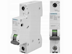  
	Moodulkaitselüliti 1-faasiline C 16A, Siemens, 5SL6116-7 
