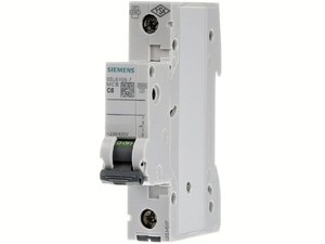 Moodulkaitselüliti 1-faasiline C 6A, Siemens, 5SL6106-7
Moodulkaitselüliti 1-faasiline C 6A, Siemens, 5SL6106-7