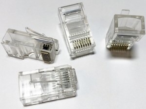 Arvutivõrgu pistik RJ45(Cat.5)
Arvutivõrgu pistik RJ45(Cat.5)