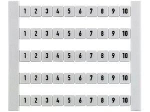 Маркировка для клемм DEK 6 FWZ 1-10 , Weidmüller, 0518960001
Маркировка для клемм DEK 6 FWZ 1-10 , Weidmüller, 0518960001