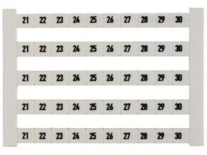 Маркировка для клемм DEK 6 FWZ 21-30 , Weidmüller, 0518960021
Маркировка для клемм DEK 6 FWZ 21-30 , Weidmüller, 0518960021