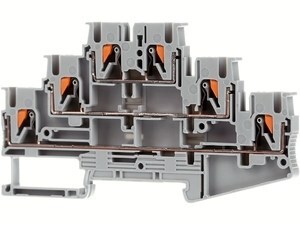 Riviklemm 2,5 mm², hall, PT 2,5-3L, Phoenix Contact, 3210499
Riviklemm 2,5 mm², hall, PT 2,5-3L, Phoenix Contact, 3210499