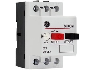  
	Aвтомат защиты электродвигателя 3-фазный 20 - 25A, SFKOM, General Electric, 120013 

