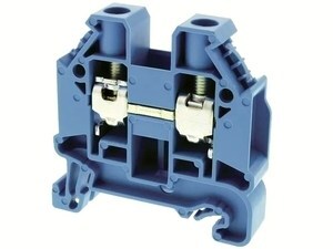  
	Проходная клемма 10 мм², синяя, WT 10 BL, Wieland, 58.510.0055.6 
