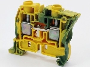  
	Проходная клемма 16 мм², ж/зел, ZS16-PE, ABB, 1SNK510150R0000 
