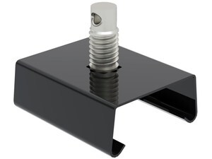  
	Крепёжная скоба рельсы для рельсовых светильников QCB B, Unipro, 1459423 
