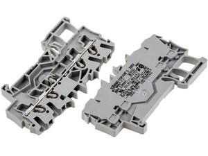  
	Проходная клемма 2,5 мм², серая, 2002-1401, Wago, TOPJOB S 
