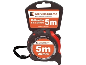  
	Mõõdulint 5m × 25mm, Tarvikekulma 
