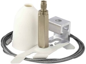  
	Valgustisiini trossriputuskomplekt SPW11WLC-3/1,5M, Nordic Aluminium, KKT315509 
