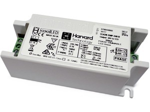  
	Elektrooniline  LED  trafo 18,2W, 350mA, 30-52V, CLK20-350P-240-B, Harvard, 370044860 
