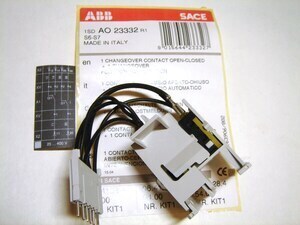  
	1 NO/NC дополнительный контакт + сигнальный контакт, ABB, 1SDA023332R1 
