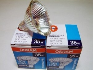  
	Halogeenlamp 35W, 12V, 36°, Osram Decostar 51S, 44865 WFL, 272634 
