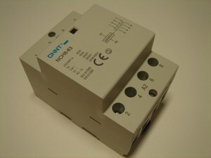  
	Модульный контактор 3-фазный 63A(43кВт), NCH8-63, Chint 
