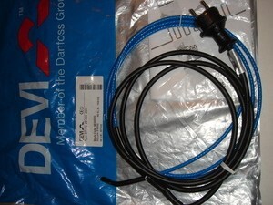  
	Ostan toruküttekaablit Devi 20 W, 2 m, 230 V, DPH-10 W/m. 
