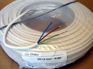  
	Медный кабель 3 G 1,5 мм², MMJ, Reka 
