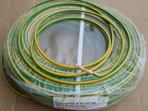  
	Куплю провод 10 мм², жёлто-зелёный 
