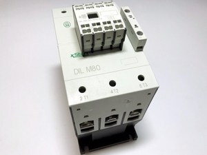 Kontaktor 3-faasiline 90A(58kW), DIL M80, Moeller, 239402
Kontaktor 3-faasiline 90A(58kW), DIL M80, Moeller, 239402