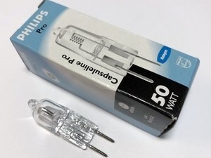  
	Галогенная лампочка 50Вт, 12B, Philips Capsuleline Pro, 402172 
