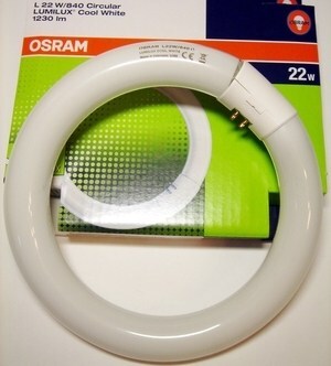  
	Rõngaslamp 22 W, Osram Lumilux, 22W/840/G10q,  4-PIN  

