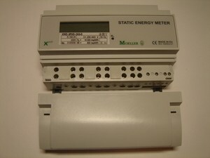  
	Модульный электросчётчик 3-фазный 2-тарифный 5-63 A, KWZ-3PHD-D63-D, Moeller 
