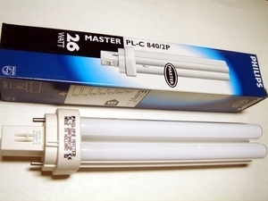  
	Kompakt-luminofoorlamp 26 W, Master PL-C, 26W/840/G24d-3,  2-PIN , Philips, 621009 
