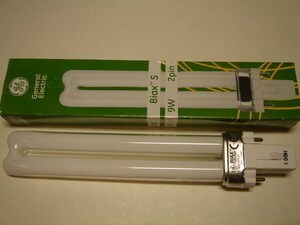  
	Kompakt-luminofoorlamp 9 W, Biax S, F9BX/840/G23, General Electric 
