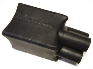  
	Termokahanev sõrmik 4-haruline 4x(4-35mm²), 502K033/S(S15), Raychem 
