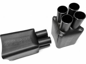  
	Termokahanev sõrmik 4-haruline 4x(4-35mm²), 502K033/S(S15), Raychem 
