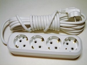  
	Куплю удлинители 4 розетки, 5 метров 
