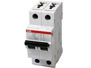  
	Модульный автоматический выключатель 2-фазный, C 2A, ABB, S202M-C2, 2CDS272001R0024 
