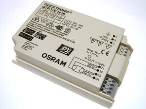  
	Elektrooniline drossel 1x18 W, Osram, Quicktronic® QTP-T/E 1x18/220-240, 181701 
