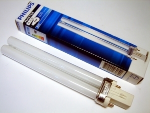  
	Kompakt-luminofoorlamp 9 W, Master PL-S, Philips, 9W/830/G23,  2-PIN , 260840 
