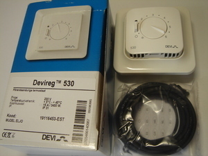  
	Ostan termostaate Devireg™ 530 (15А) 3450 W. 
