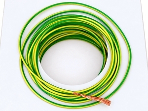  
	Медный провод 4 мм², жёлто-зелёный, H07V-K, Lapp Kabel 
