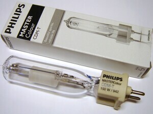  
	Оstan metallhaliidlampe 150 W, Philips, Osram, General Electric, Tungsram, Sylvania,  värv 842 või 942(külm valge)  
