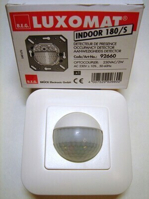  
	Датчик движения Luxomat Indoor 180/ Slave, 92660, B.E.G. 
