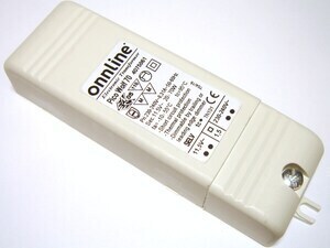  
	Elektrooniline trafo 12V, 20-70W, Onnline, Pico Wolf 70, 4075061 
