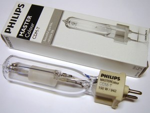  
	Металлогалогенная лампа 150 Вт, Philips Mastercolour CDM-T, 150W/942 G12, 206619 
