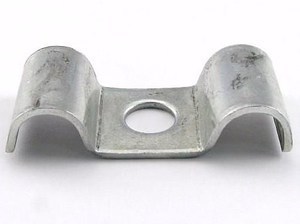  
	Metallist kaablikinnitus klamber Ø 2x12mm, UEF12, Baks 
