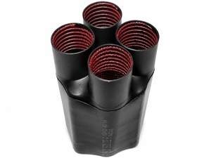  
	Termokahanev sõrmik 4-haruline 4x(120-400mm²), 502K026/S, Raychem 
