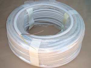  
	Труба гибкая гофрированная с медными проводами 3 G 1,5 мм², Preflex 

