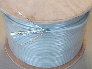  
	Arvutivõrgu kaabel F/UTP Cat 6, 450MHz LSZH, 4x2x0,57 mm, R&Mfreenet, R314933 
