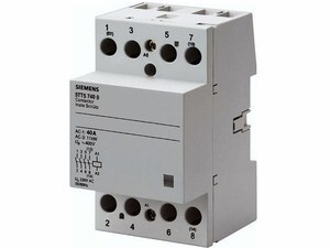  
	Moodulkontaktor 3-faasiline 40A(26kW), Siemens, 5TT5 740 0 
