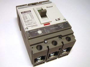  
	Aвтоматический выключатель 3-фазный 200A, Susol, TS250FMU, LS Industrial Systems 
